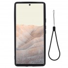 Google Pixel 6 Shell kieto silikono (TPU) dėklas juodas - nugarėlė