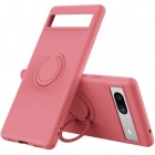 Google Pixel 7A „Ring“ Kickstand (TPU) raudonas dėklas - nugarėlė