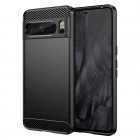 Google Pixel 8 Pro „Carbon“ kieto silikono TPU juodas dėklas - nugarėlė