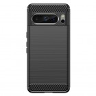 Google Pixel 8 Pro „Carbon“ kieto silikono TPU juodas dėklas - nugarėlė