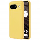 Google Pixel 8 Shell kieto silikono (TPU) dėklas geltonas - nugarėlė