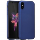 HOCO Pure Apple iPhone X (iPhone Xs) mėlynas plastikinis dėklas
