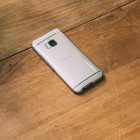 HTC One M9 Clear Shield originalus skaidrus (permatomas) kieto silikono TPU bespalvis dėklas (C1153)