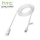 Oficialus baltas HTC micro USB laidas DC-M410