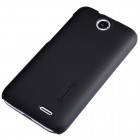 Nillkin Frosted Shield HTC Desire 310 plastikinis juodas dėklas - nugarėlė su ekrano plėvele