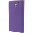 „Mercury“ Fancy HTC Desire 610 violetinis odinis dėklas