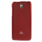 HTC Desire 610 raudonas Mercury kieto silikono (TPU) dėklas