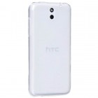 HTC Desire 610 skaidrus (permatomas) kieto silikono TPU ploniausias pasaulyje dėklas