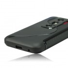 HTC Evo 3D juodas dėklas 