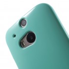 HTC One M8 mėtinis Mercury kieto silikono (TPU) dėklas