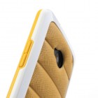 „Infisens“ Hybrid Bumper HTC One M7 geltonas dėklas