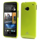 HTC One M7 žalias Mercury kieto silikono (TPU) dėklas