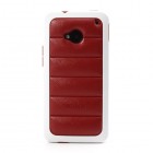 „Infisens“ Hybrid Bumper HTC One M7 raudonas dėklas