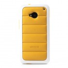 „Infisens“ Hybrid Bumper HTC One M7 geltonas dėklas