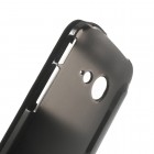 HTC One (M8) mini 2 View Window atverčiamas juodas dėklas