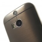 Ploniausias pasaulyje HTC One M8 pilkas skaidrus silikoninis (TPU) dėklas