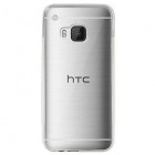 HTC One M9 plastikinis skaidrus (permatomas) dėklas - nugarėlė