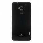 Juodas HTC One Max 8088 TPU dėklas 