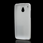 HTC One mini baltas silikoninis dėklas 