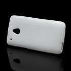HTC One mini baltas silikoninis dėklas 