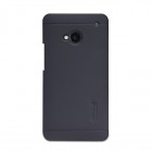 „Nillkin“ Frosted Shield HTC One M7 juodas dėklas