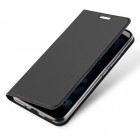 „Dux Ducis“ Skin serijos HTC U11 (U11 Dual) juodas odinis atverčiamas dėklas