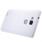 Huawei Ascend Mate 7 Nillkin Frosted Shield baltas plastikinis dėklas + apsauginė ekrano plėvelė