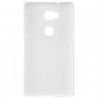 Huawei Honor 5 Nillkin Frosted Shield baltas plastikinis dėklas + apsauginė ekrano plėvelė