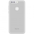 Honor 8 (Huawei Honor 8) skaidrus (permatomas) silikoninis TPU ploniausias pasaulyje pilkas dėklas
