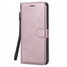 Huawei Honor 8X „Diary“ atverčiamas rožinis odinis dėklas, knygutė - piniginė