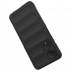 Huawei Honor X7 „Rugged“ kieto silikono TPU juodas dėklas - nugarėlė