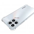 Huawei Honor X8 Enkay sustiprintos apsaugos kieto silikono TPU skaidrus dėklas - nugarėlė