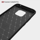 Huawei Mate 20 Pro „Carbon“ kieto silikono TPU juodas dėklas - nugarėlė