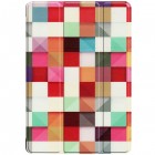 Huawei MediaPad T5 10 atverčiamas spalvotas „Cubes“ dėklas - knygutė