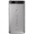 Huawei Nexus 6P skaidrus (permatomas) silikoninis TPU ploniausias pasaulyje pilkas dėklas