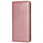 Solidus Huawei Nova 10 Pro rožinis odinis atverčiamas dėklas