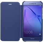 Oficialus Huawei P9 lite 2017 (Huawei P8 Lite 2017) Smart Flip Cover mėlynas atverčiamas dėklas - knygutė