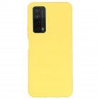 Huawei P smart 2021 Shell kieto silikono TPU geltonas dėklas - nugarėlė