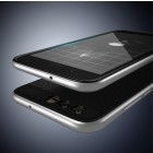 Huawei P10 (Huawei Ascend P10) „IPAKY“ kieto silikono TPU juodas (sidabriniais apvadais) dėklas - nugarėlė