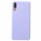 Huawei P20 Shell kieto silikono (TPU) violetinis juodas - nugarėlė