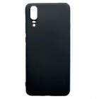 „X-Level“ Guardian serijos Huawei P20 juodas kieto silikono dėklas - nugarėlė