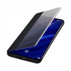 Oficialus Huawei P30 Smart View Flip Cover juodas atverčiamas dėklas - knygutė