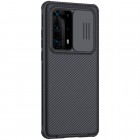 Huawei P40 Pro+ „Nillkin“ CamShield juodas dėklas, nugarėlė su kameros apsauga