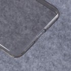 Huawei P9 Lite 2017 (Huawei P8 Lite 2017) skaidrus (permatomas) kieto silikono TPU ploniausias pasaulyje pilkas dėklas