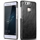 „Xoomz“ Platinum Huawei P9  juodas odinis dėklas - nugarėlė