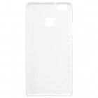 Huawei P9 Lite Nillkin Frosted Shield baltas plastikinis dėklas + apsauginė ekrano plėvelė