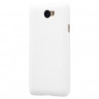 Nillkin Frosted Shield Huawei Y5 II 2 baltas plastikinis dėklas + apsauginė ekrano plėvelė