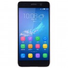 Huawei Y6 Nillkin Frosted Shield baltas plastikinis dėklas + apsauginė ekrano plėvelė