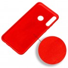 Huawei P40 Lite E (Y7p, Honor 9C) Shell kieto silikono TPU raudonas dėklas - nugarėlė