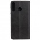 Huawei P40 Lite E (Y7p, Honor 9C) „Split“ juodas odinis atverčiamas dėklas - knygutė